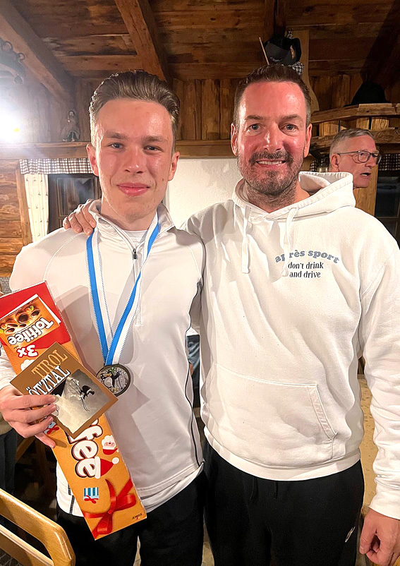 Vereinsmeister der Jugend 2025 Marlo Flegel und Marc Scharnowski tn